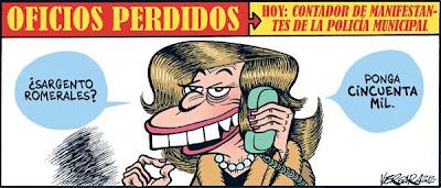 “Es el pueblo –gritan los estudiantes valencianos–, no el enemigo”.