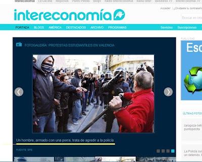 “Es el pueblo –gritan los estudiantes valencianos–, no el enemigo”.