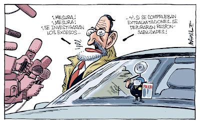 “Es el pueblo –gritan los estudiantes valencianos–, no el enemigo”.