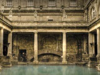 baño romano fotografia