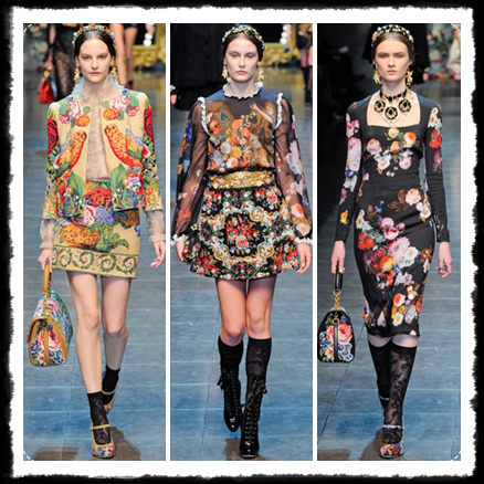 Milán FW: Dolce & Gabbana Fall 2012