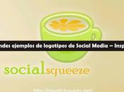 grandes ejemplos logotipos Social Media Inspiración