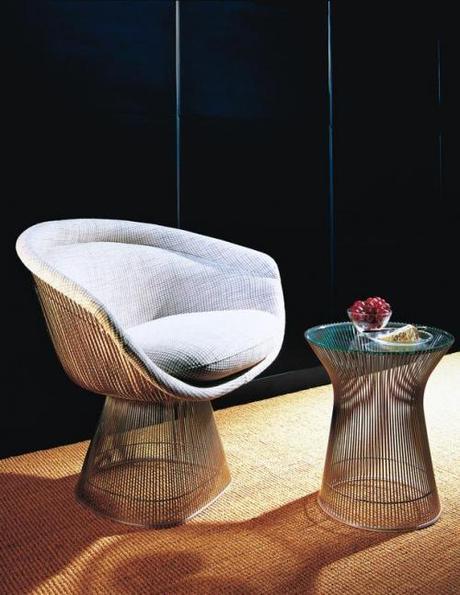 Warren Platner y sus muebles escultóricos