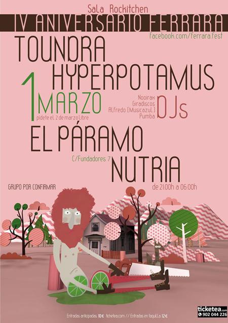 Toundra + Hyperpotamus + El páramo + Nutria