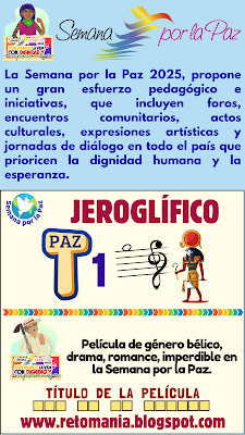 JEROGLÍFICOS Paz, La Paz, Día Internacional de la Paz, Semana por la Paz, Desafíos matemáticos, Retos matemáticos, Problemas matemáticos, Retos mentales, Retos visuales, Juegos visuales, Juegos mentales, Matemáticas Recreativas, Matemáticas Divertidas, Juegos en el Aula, Jugando aprendo, Aprender jugando, Jeroglíficos, Jeroglíficos Escolares