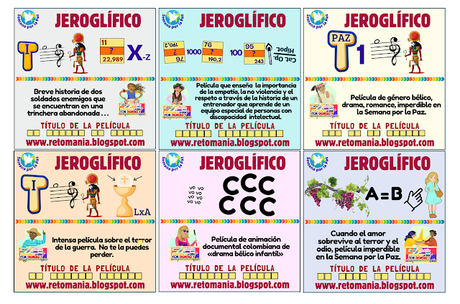 SEMANA POR LA PAZ - JEROGLÍFICOS SEMANA POR LA PAZ - JEROGLÍFICOS
