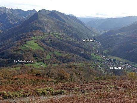 Campo de Caso-El Piqueru-Veneros