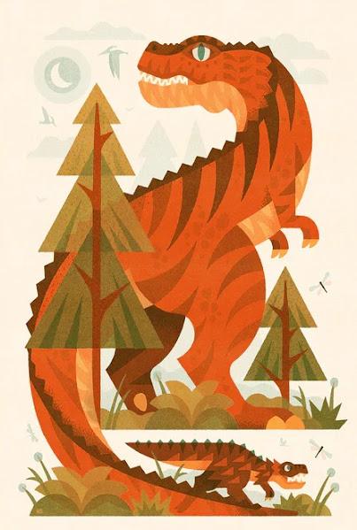 Los pequeños dinosaurios de Erikas Chesonis