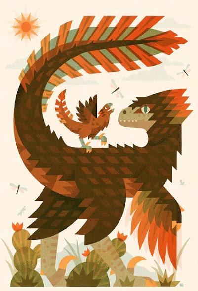 Los pequeños dinosaurios de Erikas Chesonis