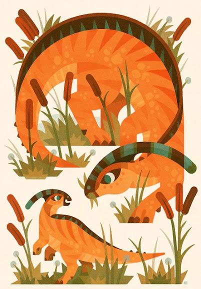 Los pequeños dinosaurios de Erikas Chesonis