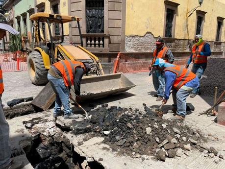 Avanza rehabilitación sanitaria en el Callejón de San Francisco