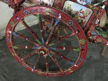 El Carretto Siciliano, uno de los elementos mas típicos de transporte en el pasado. IMG_4335.JPG