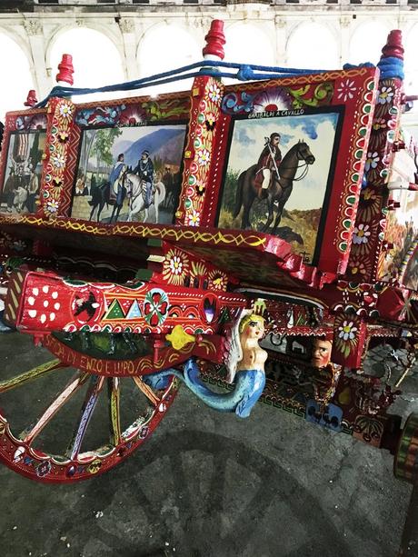 El Carretto Siciliano, uno de los elementos mas típicos de transporte en el pasado. IMG_4336.JPG