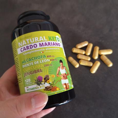 Cardo mariano en cápsulas para sentirte más ligera