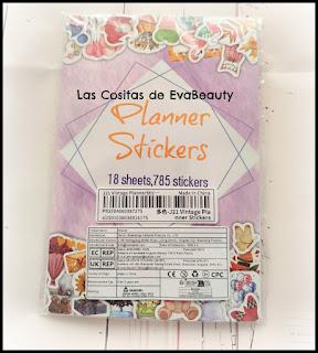 Planner stickers papeleria kawaii y bonita de Shein material escolar compras haul low cost blog de belleza beautyblogger blogger nuevo post news microinfluencer