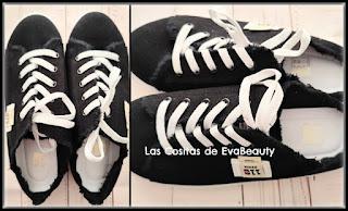 Zapatillas vaqueras negras abiertas verano compras haul low cost Shein blog de belleza beautyblogger microinfluencer blogger nuevo post news