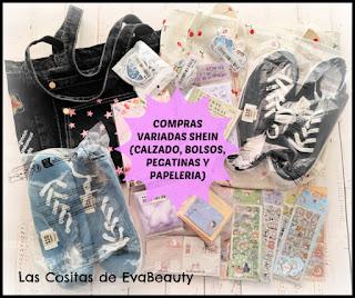 compras haul low cost Shein ofertas descuentos bolsos calzado papeleria bonita kawaii material escolar pegatinas notas adhesivas blog de belleza beautyblogger microinfluencer blogger nuevo post news vuelta al cole oposiciones apuntes pegatinas agenda