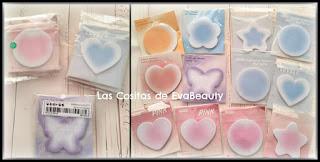 Packs de notas adhesivas papeleria bonita low cost Shein material escolar nuevo post news blog de belleza beautyblogger microinfluencer blogger