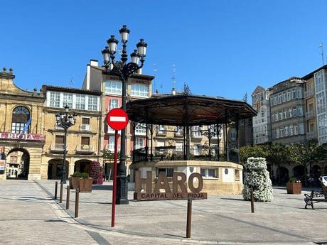Escapada a la Rioja Alavesa (con niño y autocaravana) haro plaza