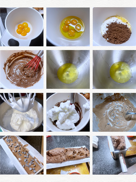 Bizcocho relleno de chocolate sin gluten