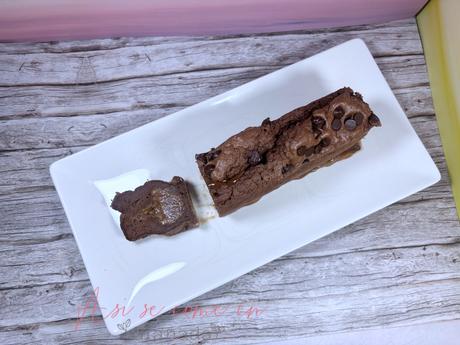 Bizcocho relleno de chocolate sin gluten