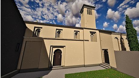 Ruta del Serrablo en Minecraft: Iglesia de San Pedro de Lárrede (Huesca)