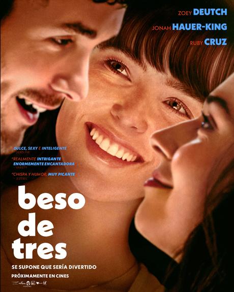 “Beso de tres”: Llega la comedia que pone a prueba el amor moderno