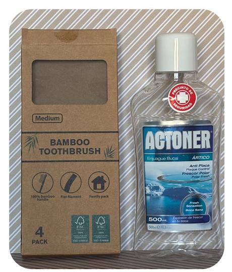 Actoner Cepillo dental bambĂş Actoner Cepillo dental bambĂş