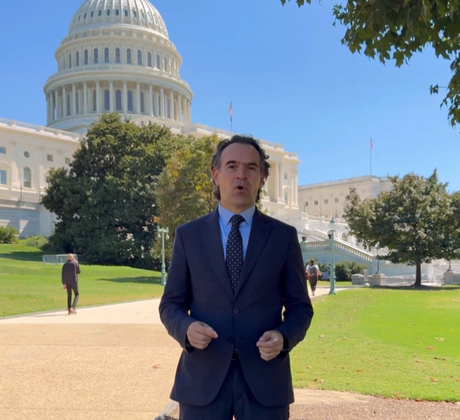 Fico desafía a Petro desde Washington: ‘Estamos acá pese a sus presiones