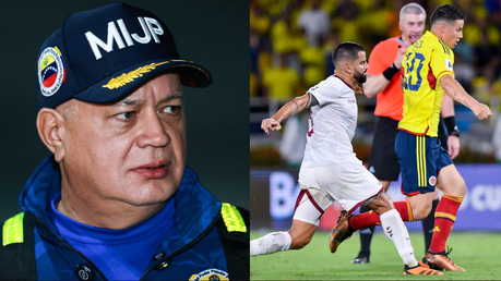 Venezuela vs. Colombia: Diosdado Cabello calienta la previa con un ‘ganaremos como siempre Venezuela vs. Colombia: Diosdado Cabello calienta la previa con un ‘ganaremos como siempre