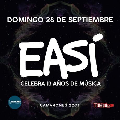 EASÍ de cumpleaños: 28 de septiembre en Metauro EASÍ de cumpleaños: 28 de septiembre en Metauro