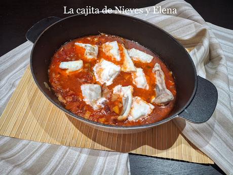 Guiso de oreja con bacalao
