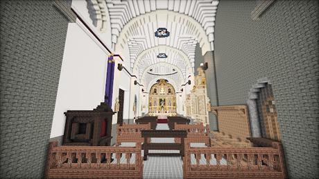 Ruta del Serrablo en Minecraft: Iglesia de Javierrelatre (Huesca)