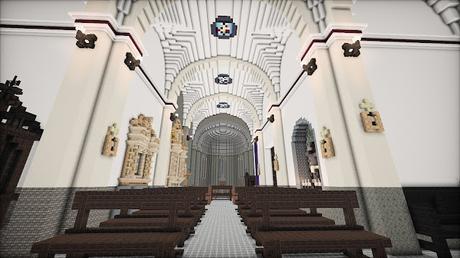 Ruta del Serrablo en Minecraft: Iglesia de Javierrelatre (Huesca)