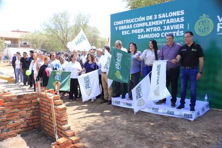 Devuelven espacios dignos en planteles educativos de Villa de Pozos