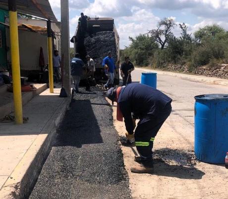 Con el programa Por Buen Camino se intensifica la rehabilitación de calles en San Luis Capital Con el programa Por Buen Camino se intensifica la rehabilitación de calles en San Luis Capital