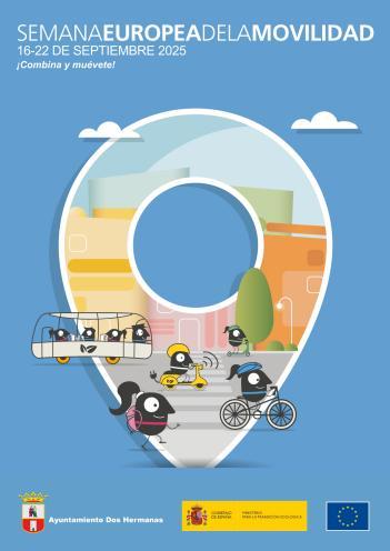 Dos Hermanas se suma a la Semana Europea de la Movilidad 2025, bajo el lema «Movilidad para todos» Dos Hermanas se suma a la Semana Europea de la Movilidad 2025, bajo el lema «Movilidad para todos»