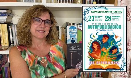 Cristina Cayuela organiza la I Feria del Libro de Autopublicación en Madrid