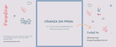 Crianza sin prisa: el fular como herramienta para bajar e...
