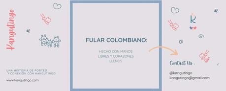Fular colombiano, hecho con manos libres y corazones llen...