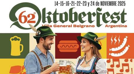 El Oktoberfest alrededor del mundo Oktoberfest de Villa General Belgrano, Argentina