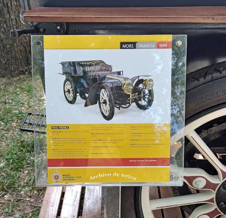 Mors Tonneau exhibido en AutoClásica 2024 Mors Tonneau exhibido en AutoClásica 2024