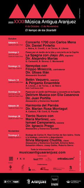 LA XXXII EDICIÓN DEL FESTIVAL MÚSICA ANTIGUA ARANJUEZ LA XXXII EDICIÓN DEL FESTIVAL MÚSICA ANTIGUA ARANJUEZ