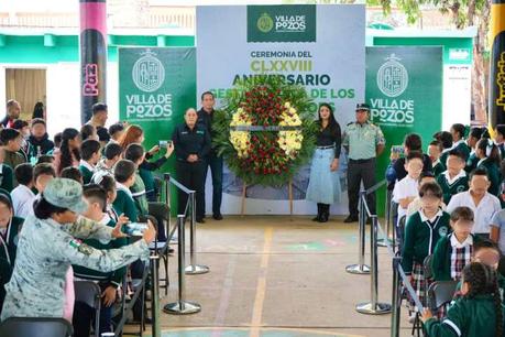 Villa de Pozos conmemora el CLXXVIII aniversario de la Gesta Heroica de los Niños Héroes Villa de Pozos conmemora el CLXXVIII aniversario de la Gesta Heroica de los Niños Héroes