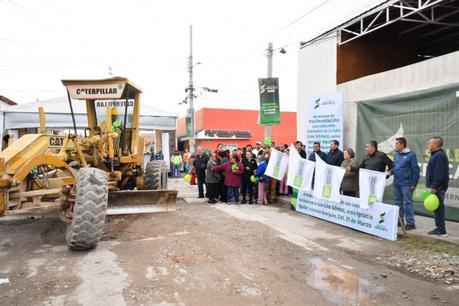 Alcalde cumple con infraestructura urbana en los limítrofes de Soledad, arranca pavimentación