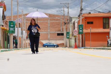 Villa de Pozos avanza en modernización urbana con entrega de calle Los Ángeles