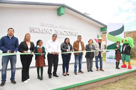 En Rivas Guillén, niños y niñas reciben nuevas aulas escolares por parte del Alcalde Juan Manuel Navarro