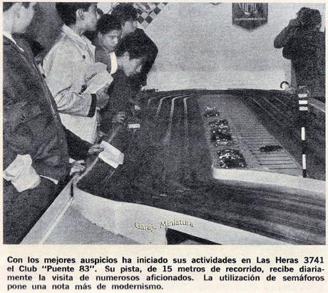 Nuevos clubes con pistas para autos slot en 1967 Nuevos clubes con pistas para autos slot en 1967