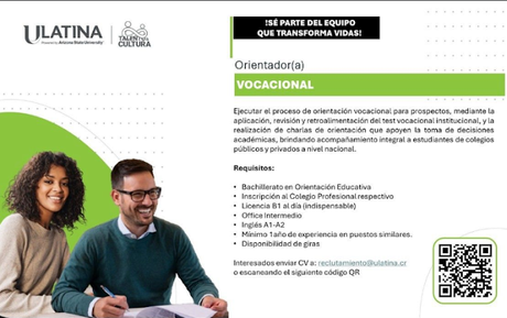 OPORTUNIDADES DE EMPLEOS PARA ORIENTADORES EN CHILE. Semana del 08 al 14-09-2025. #orientacióneducacionalyvocacion OPORTUNIDADES DE EMPLEOS PARA ORIENTADORES EN CHILE. Semana del 08 al 14-09-2025. #orientacióneducacionalyvocacion