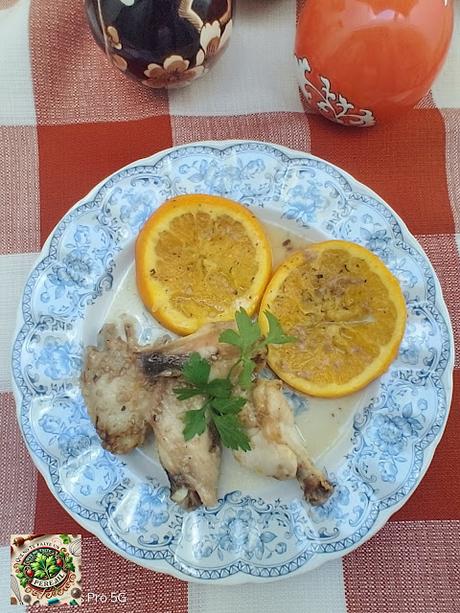 Alitas de Pollo a la Naranja Alitas de Pollo a la Naranja
